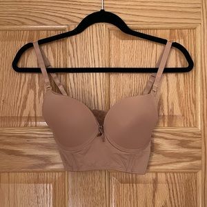 Push-up Nude Brown Bra